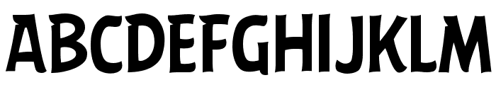 ABFlockHeadline Regular Font UPPERCASE
