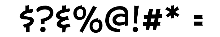ABFlockText Regular Font OTHER CHARS