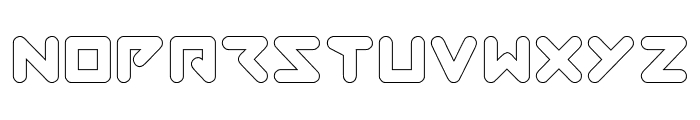 ABSTRASCTIK-Hollow Font UPPERCASE