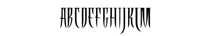 Ab Fangs Font UPPERCASE