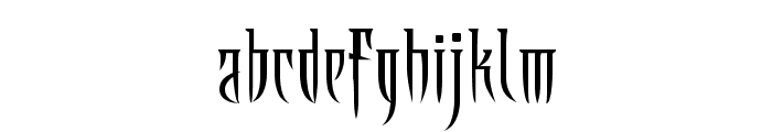 Ab Fangs Font LOWERCASE
