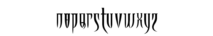 Ab Fangs Font LOWERCASE