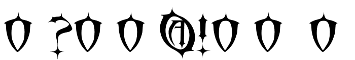 Abaddon-ll Font OTHER CHARS