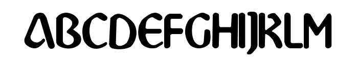 Abbey-Medium Font UPPERCASE
