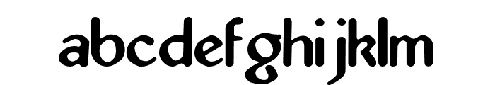 Abbey-Medium Font LOWERCASE