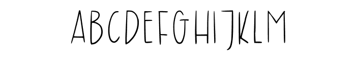 Abcl Regular Font UPPERCASE