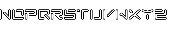 Abduction II Font UPPERCASE
