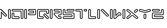 Abduction II Font LOWERCASE