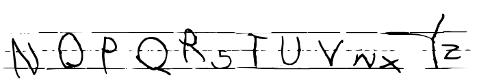 Abecedarian Font UPPERCASE