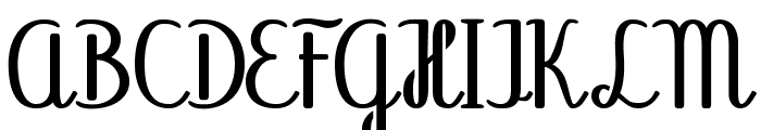 Abecedary Stencil Regular Font UPPERCASE