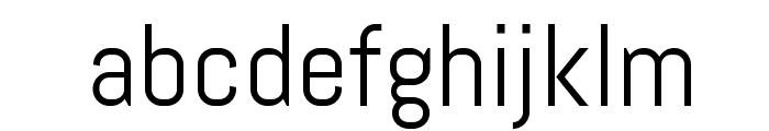 Abel-Regular Font LOWERCASE