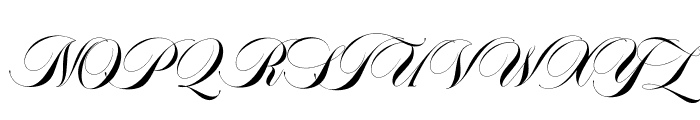 Abella Script Font UPPERCASE