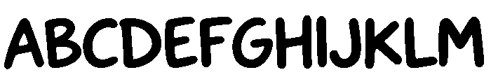 Abellya DEMO Regular Font UPPERCASE