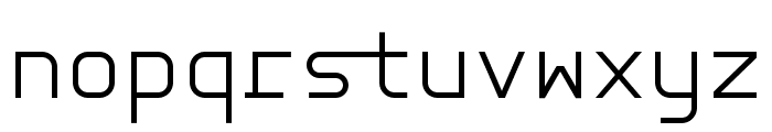 Aber Mono Light Font LOWERCASE