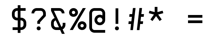 Aber Mono Regular Font OTHER CHARS