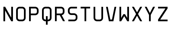 Aber Mono Regular Font UPPERCASE
