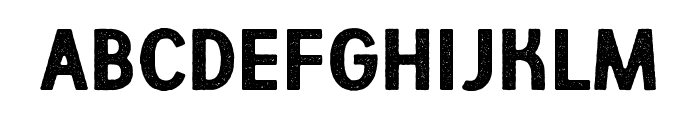 Aberforth Rough Font UPPERCASE