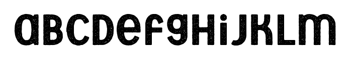 Aberforth Rough Font LOWERCASE