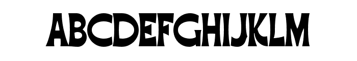 Abhartach DEMO Font UPPERCASE