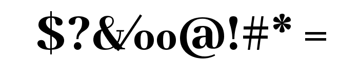 Abhaya Libre ExtraBold Font OTHER CHARS