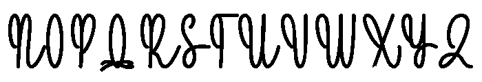 Abimanyu Font UPPERCASE