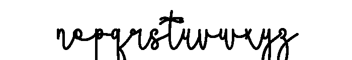 Abimanyu Font LOWERCASE