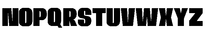 Abominable Bold Font LOWERCASE