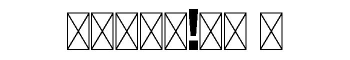 Abominable Condensed Font OTHER CHARS
