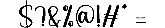 Abound Font OTHER CHARS