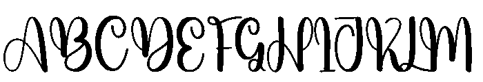 Abound Font UPPERCASE