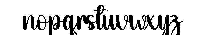 Abound Font LOWERCASE