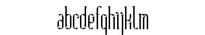 Absinthe FT Flourish Font LOWERCASE