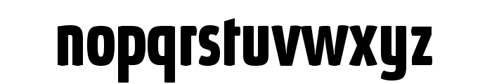 Absolut Condensed Reduced Bold Font LOWERCASE