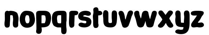 Absolut Sketch Reduced Bold Font LOWERCASE