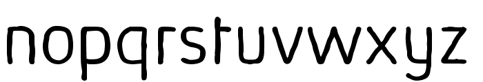 Absolut Sketch Reduced Light Font LOWERCASE