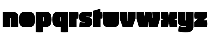 AbsolutRed-FatHead Font LOWERCASE