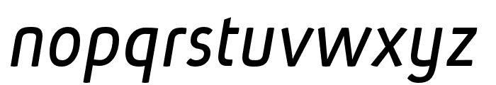 AbsolutRed-Italic Font LOWERCASE