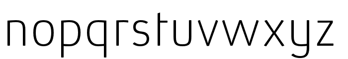 AbsolutRed-Thin Font LOWERCASE