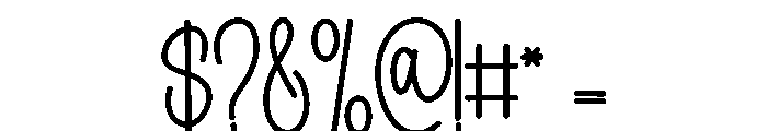 Absolutely Font OTHER CHARS
