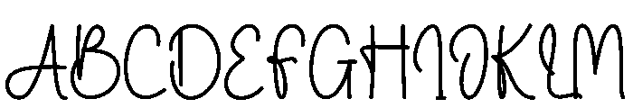 Absolutely Font UPPERCASE