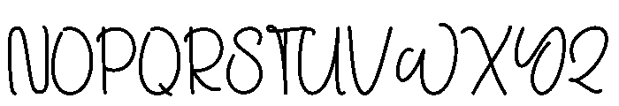Absolutely Font UPPERCASE