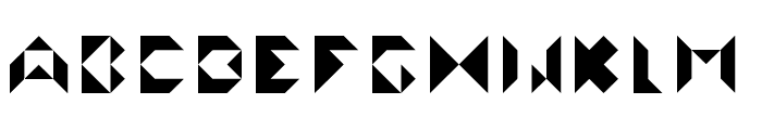 Abstractus Font LOWERCASE