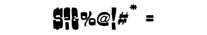 Absurd Western Font OTHER CHARS