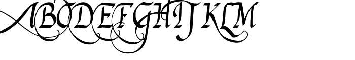 Abdiel Regular Font UPPERCASE