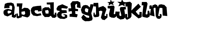 Abdominal Krunch Regular Font LOWERCASE