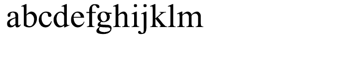 Abetka Narrow Oblique Font LOWERCASE