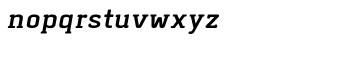 Abula Organic Italic Font LOWERCASE
