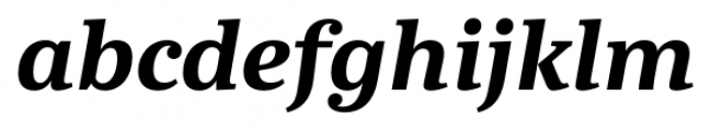 Abelard Bold Italic Font LOWERCASE