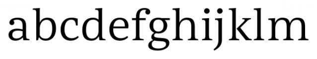 Abelard Regular Font LOWERCASE