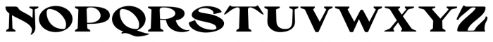 Absinette Expanded Font UPPERCASE